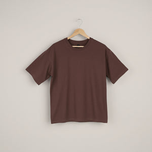 Remera Oversize - Chocolate