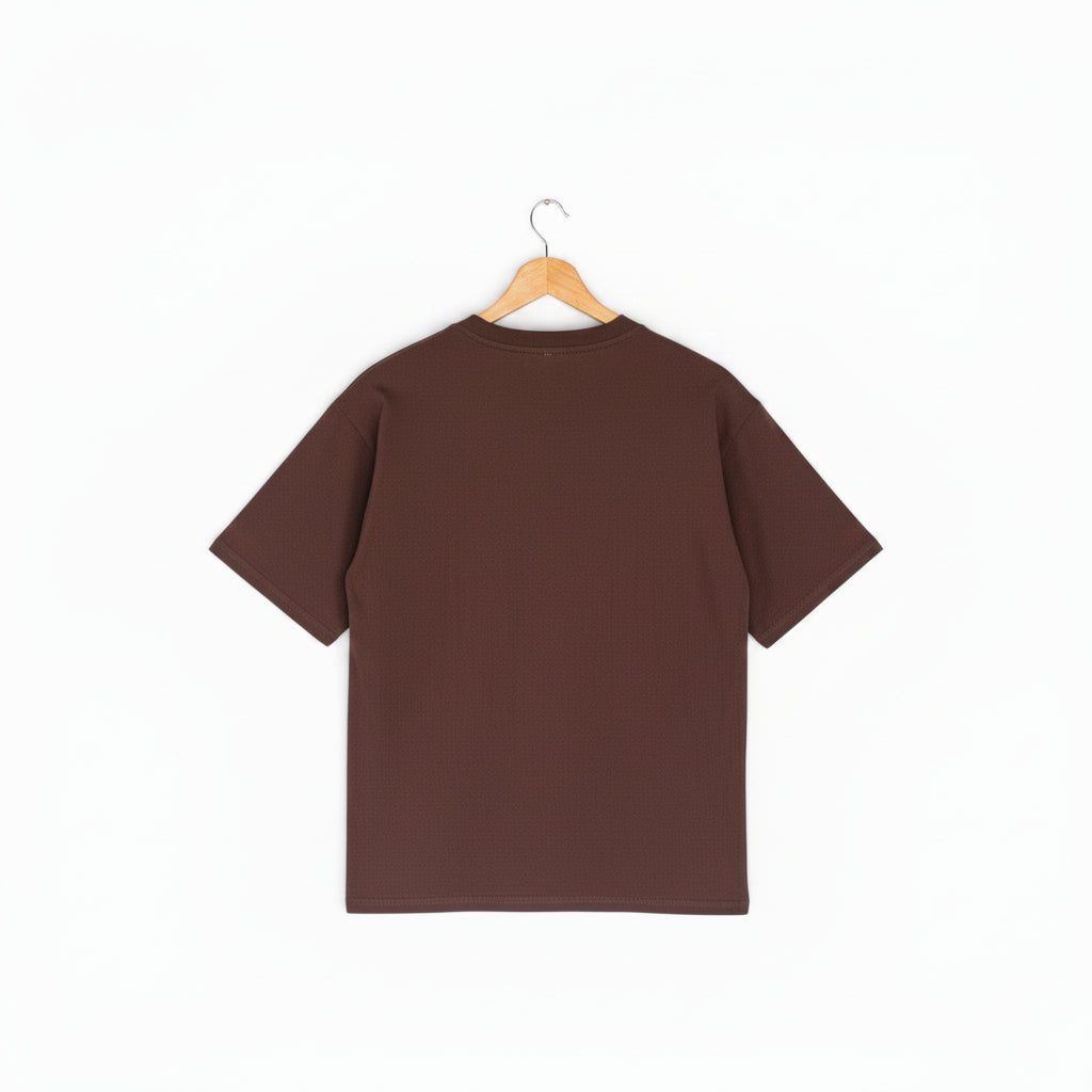Remera Oversize - Chocolate