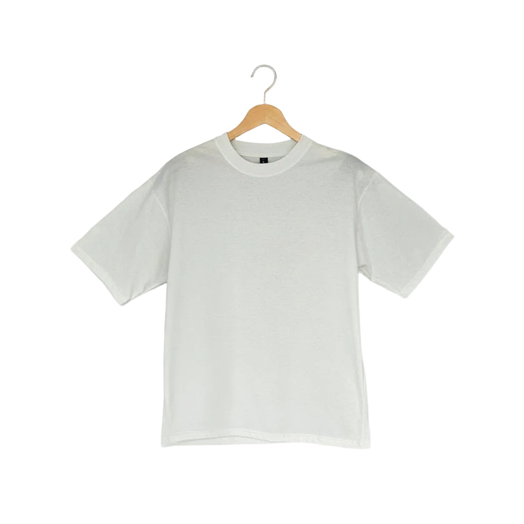 Remera Oversize - Crema