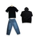 Outfit Vosse Essential Night (Jean + Hoodie + Remera Over)