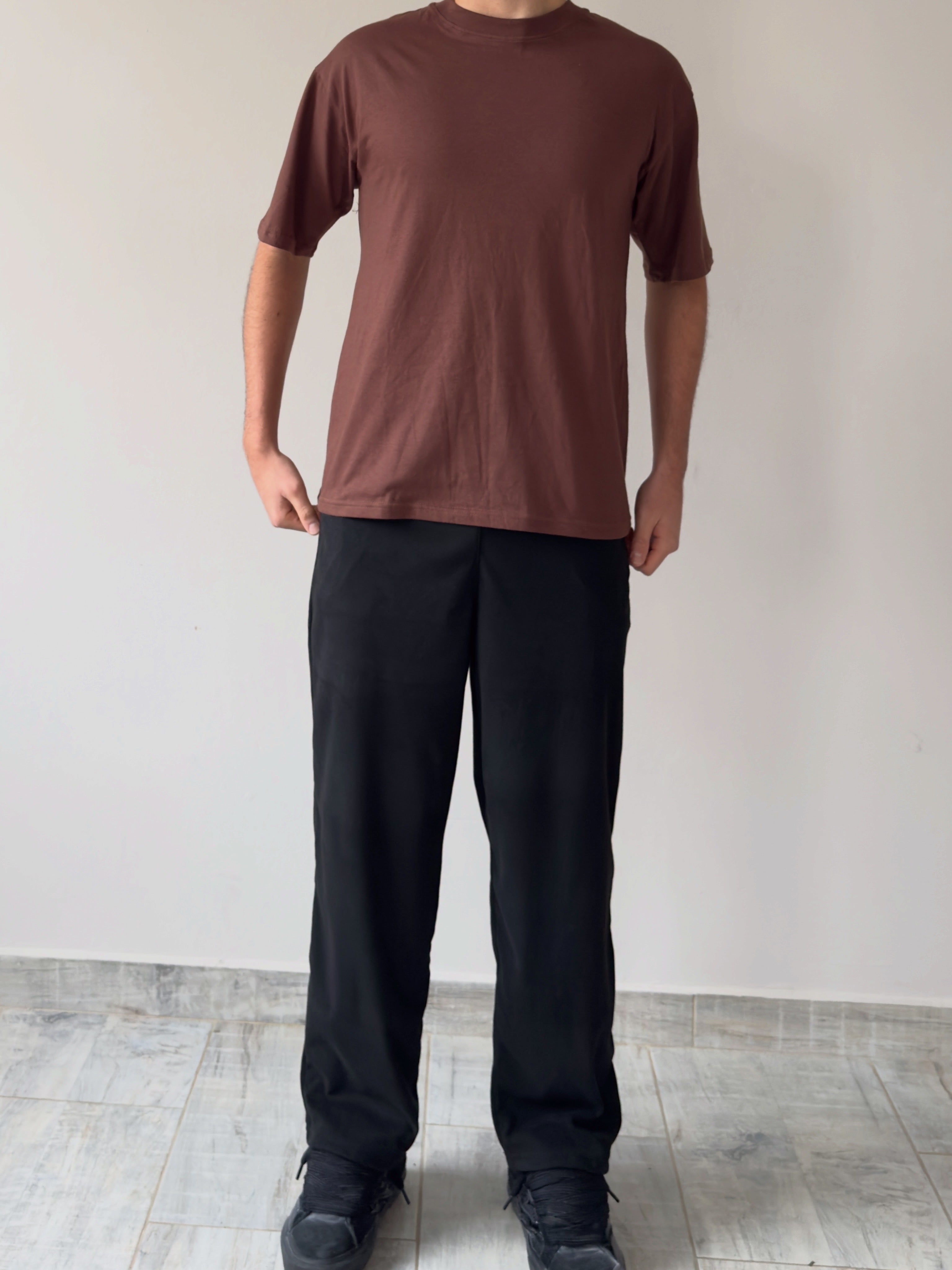 Combo Vosse Relaxed Latte (Jogger + Hoodie + Remera over)