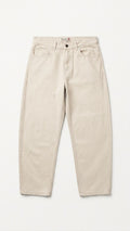 Jean baggy beige