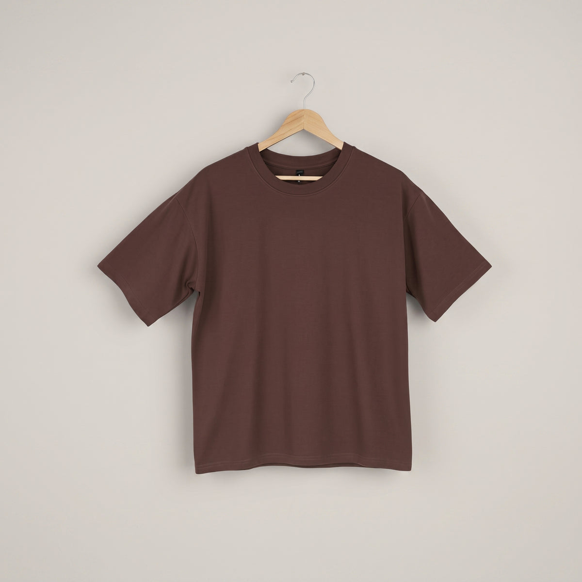 Remera Oversize - Chocolate