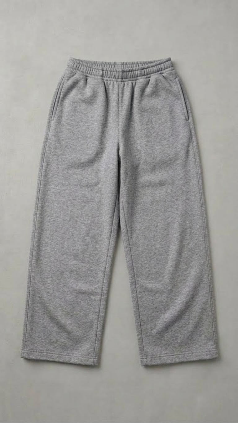 Jogger Baggy Gris melange