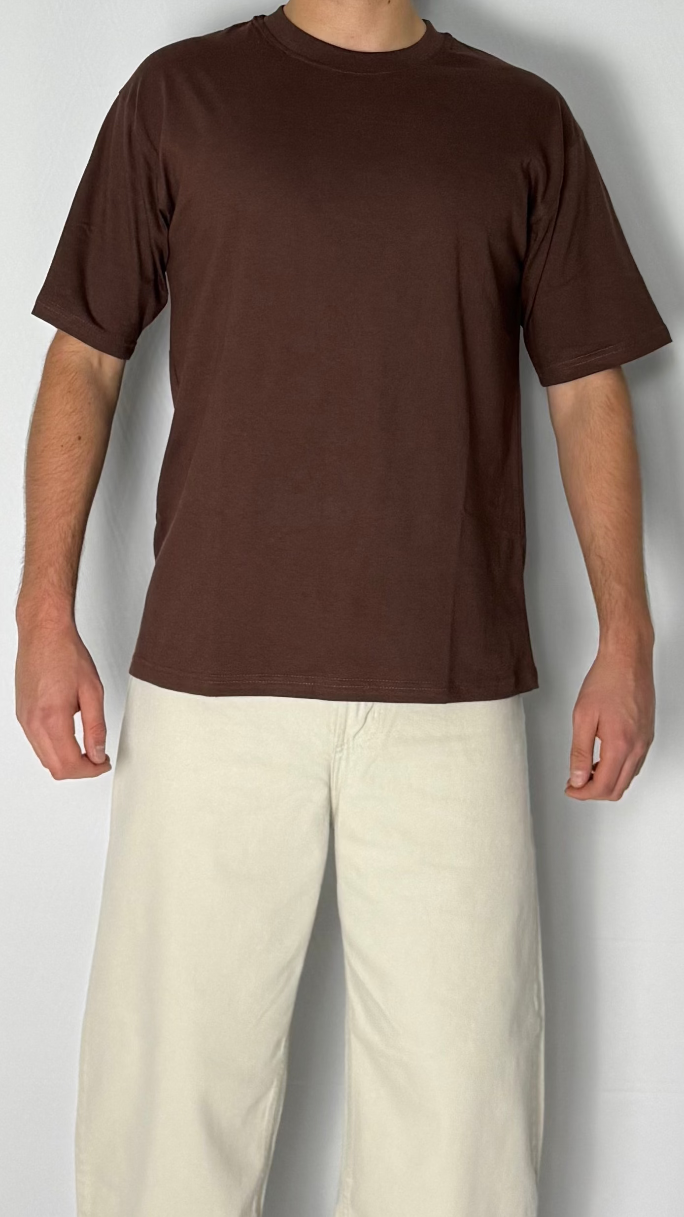 Remera Oversize - Chocolate