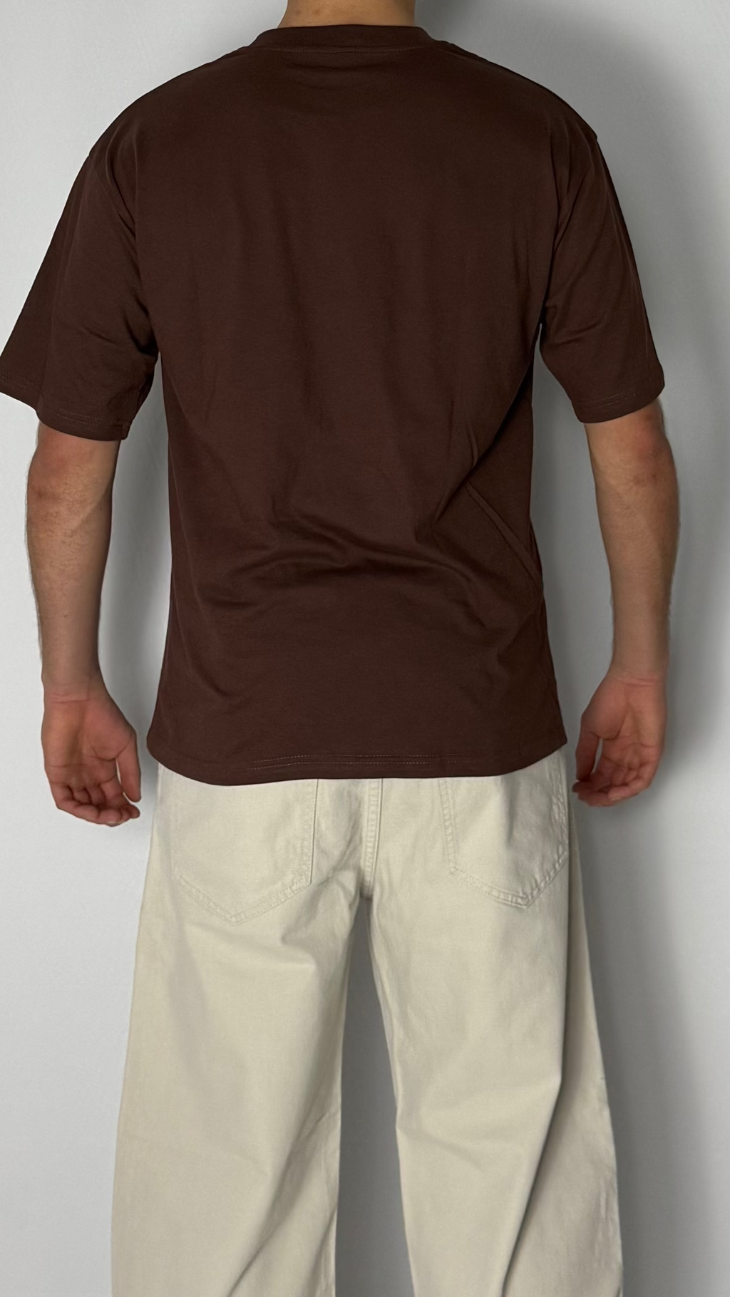 Remera Oversize - Chocolate