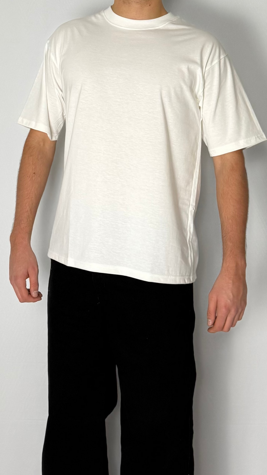 Remera Oversize - Off White
