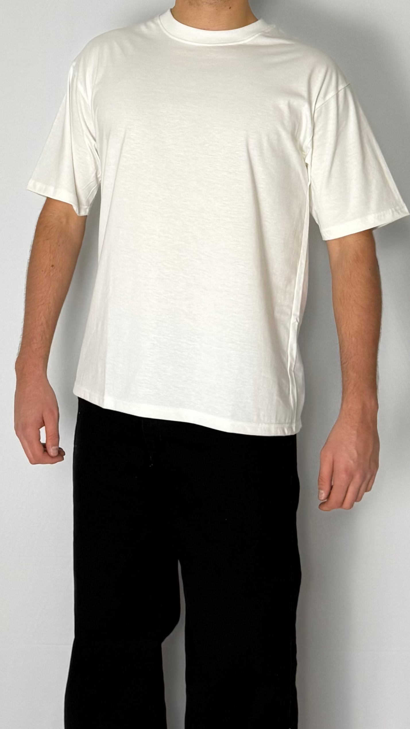 Remera Oversize - Off White