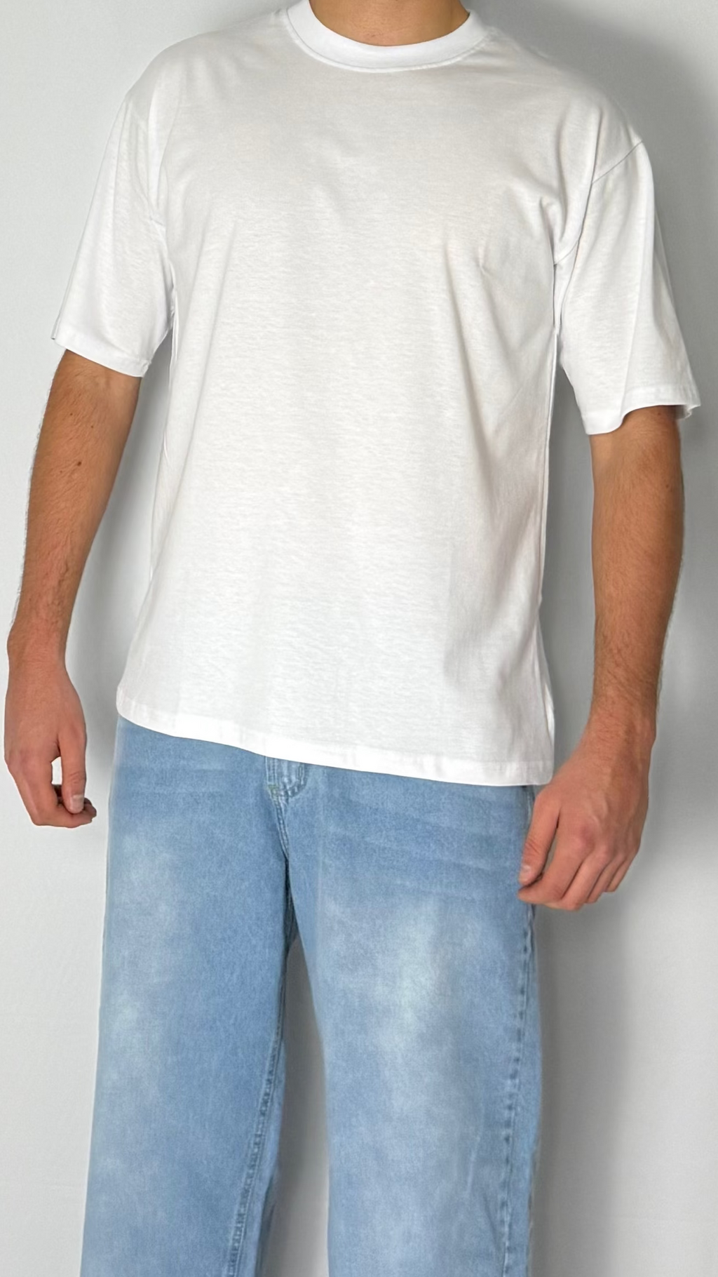 Remera Oversize - Blanca