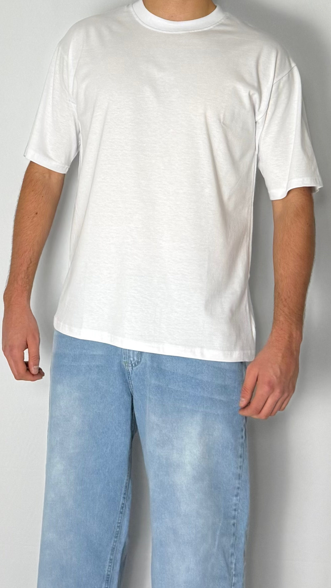 Remera Oversize - Blanca