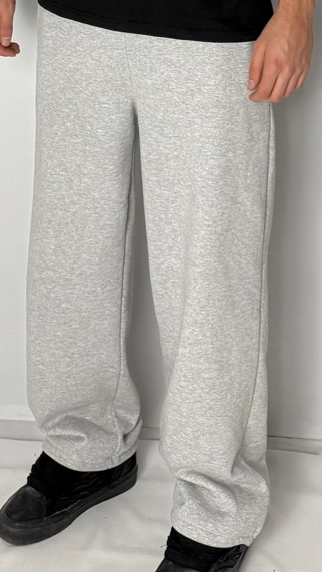 Jogger Baggy Gris melange