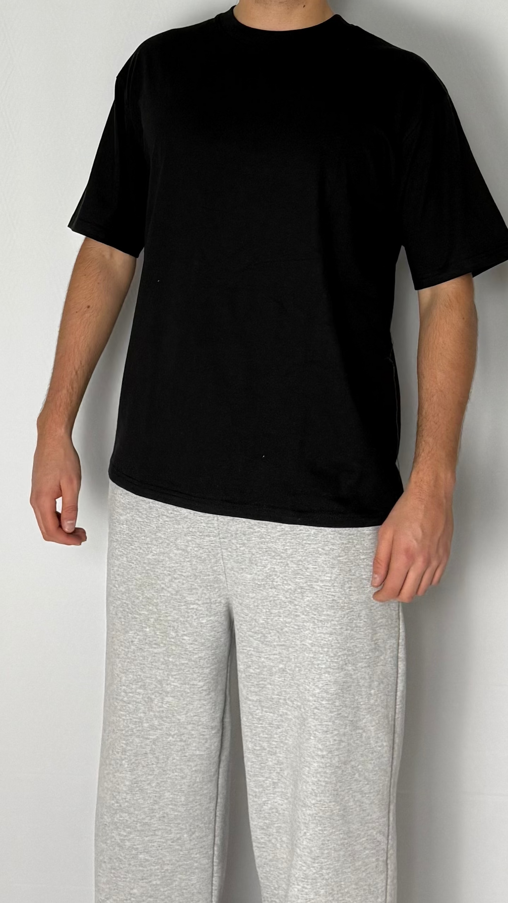 Remera Oversize - Negra