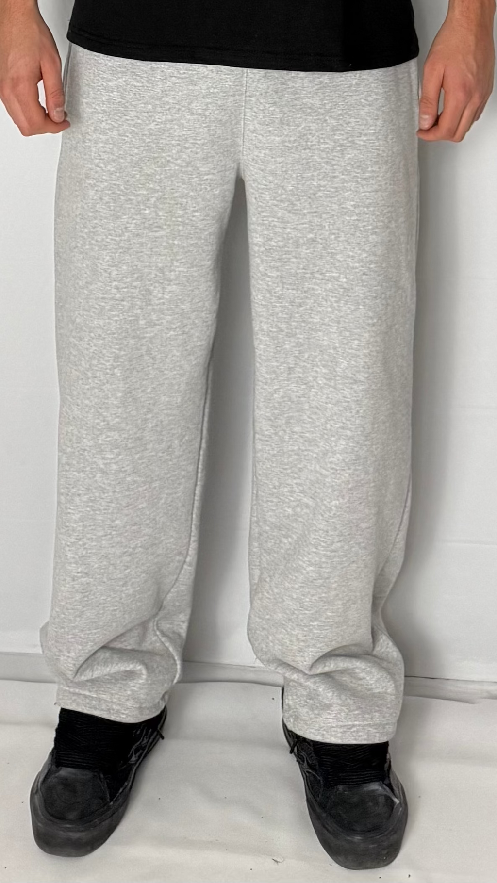 Jogger Baggy Gris melange