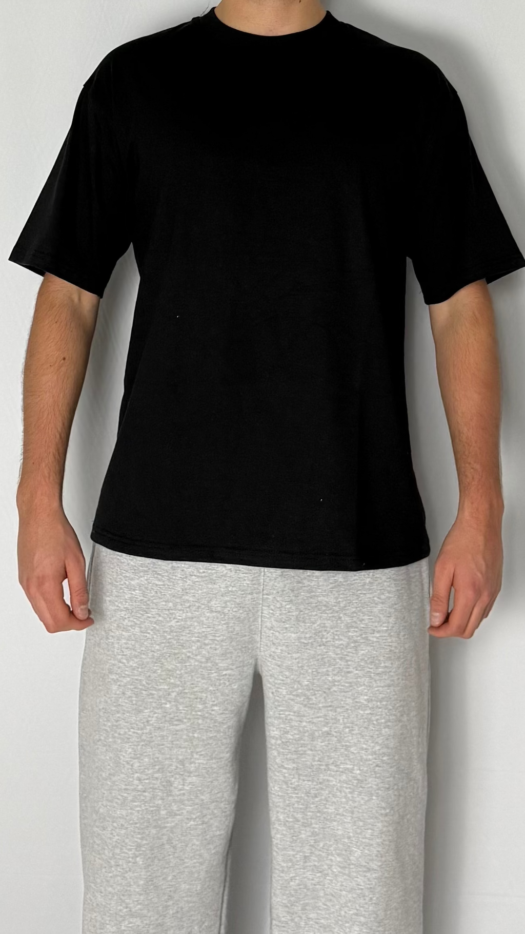 Remera Oversize - Negra