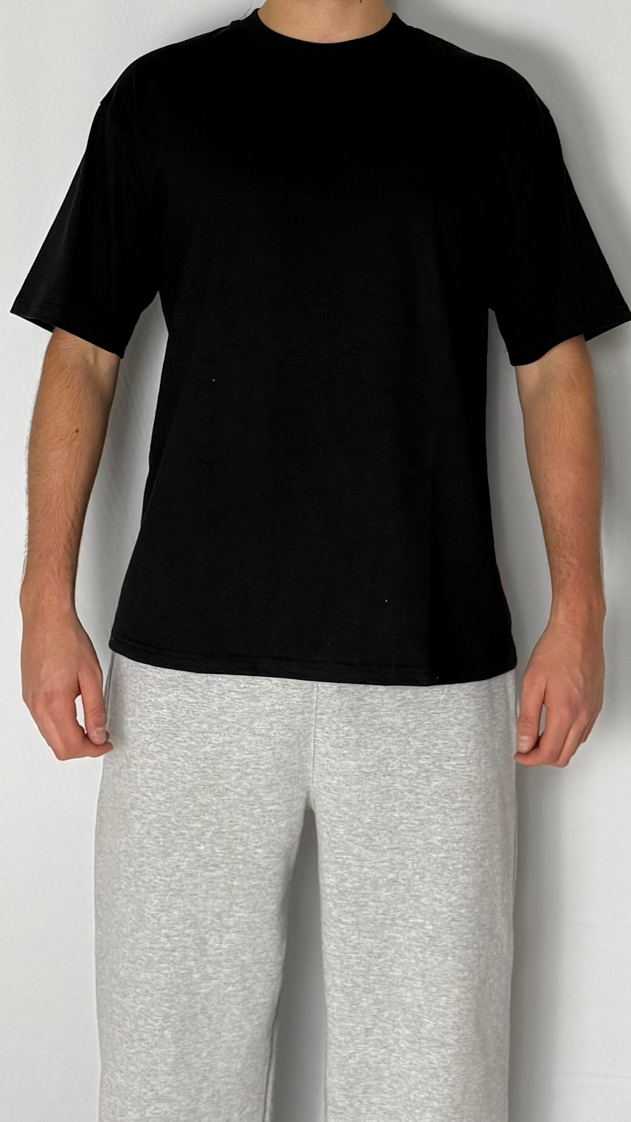 Remera Oversize - Negra