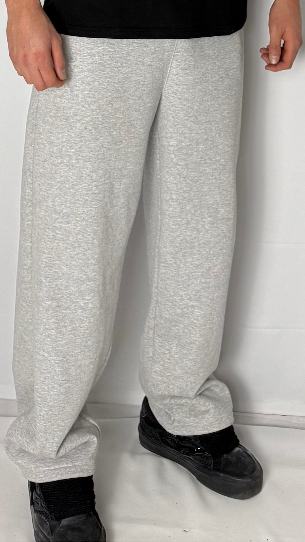 Jogger Baggy Gris melange