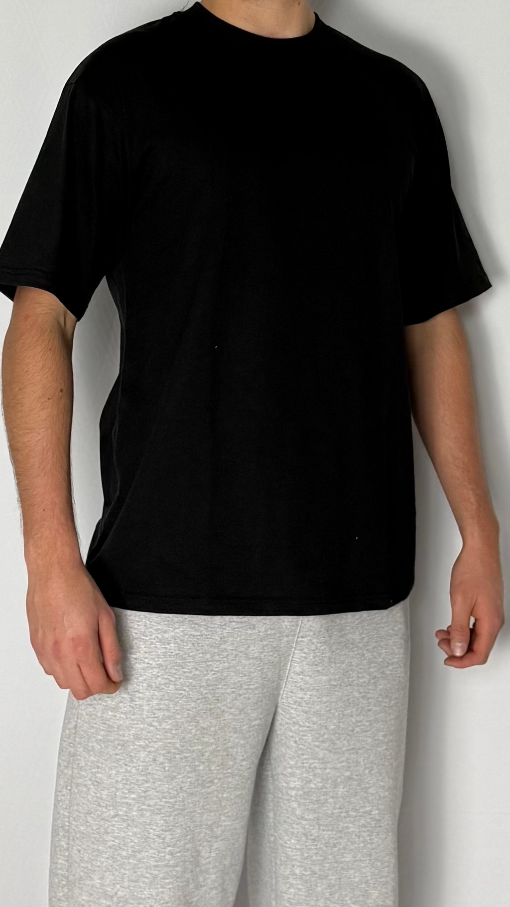 Remera Oversize - Negra