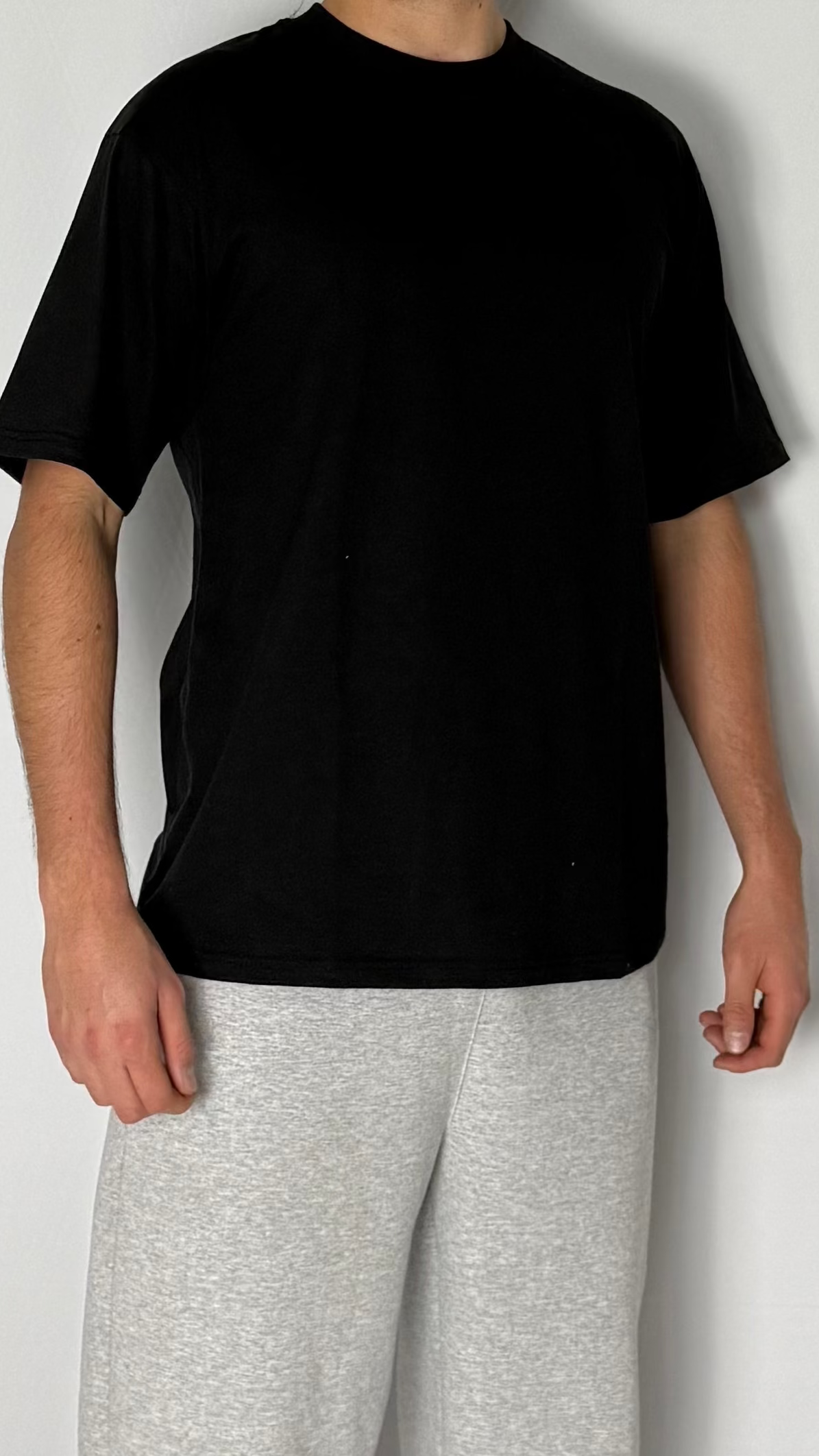 Remera Oversize - Negra