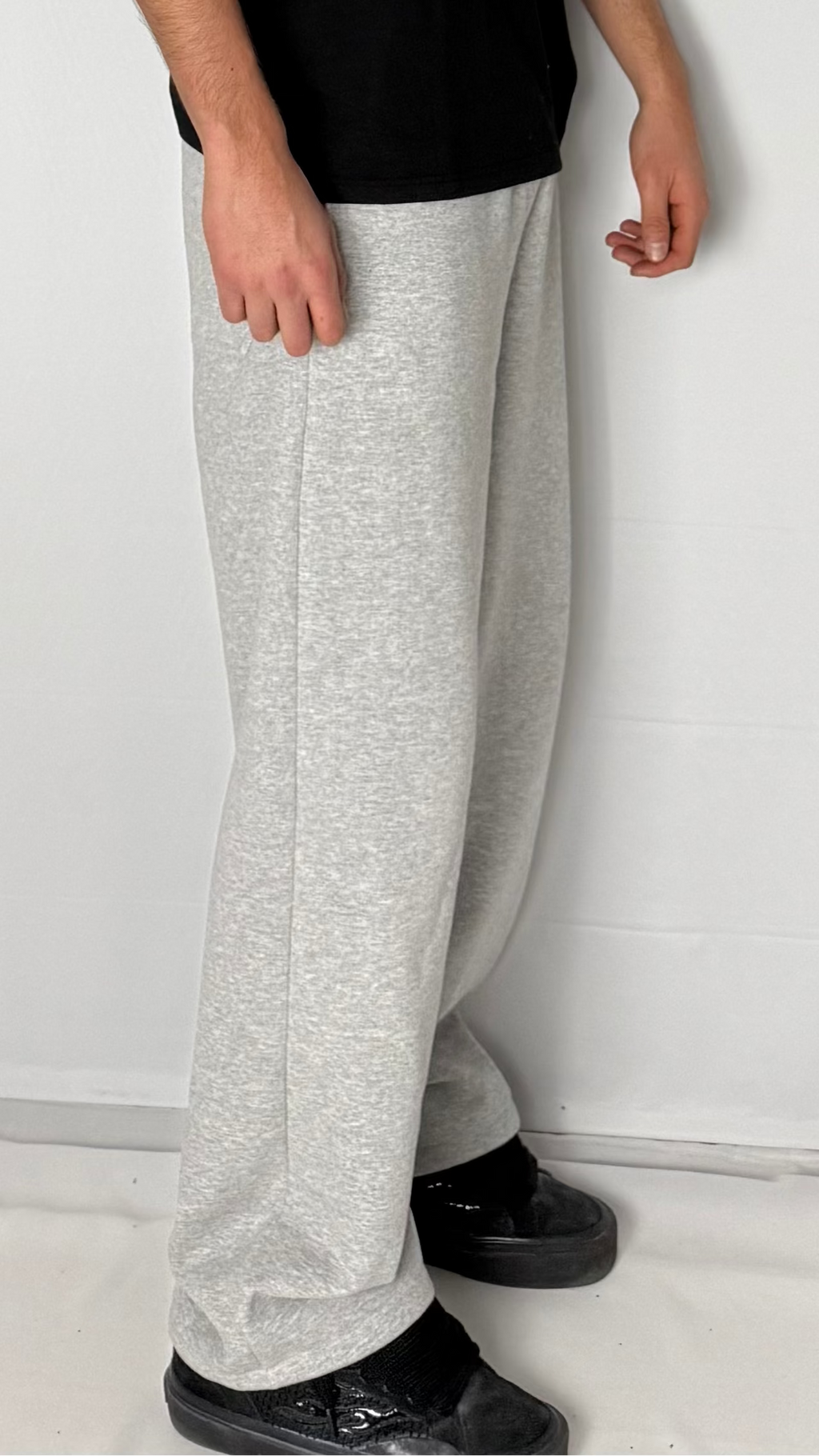 Jogger Baggy Gris melange