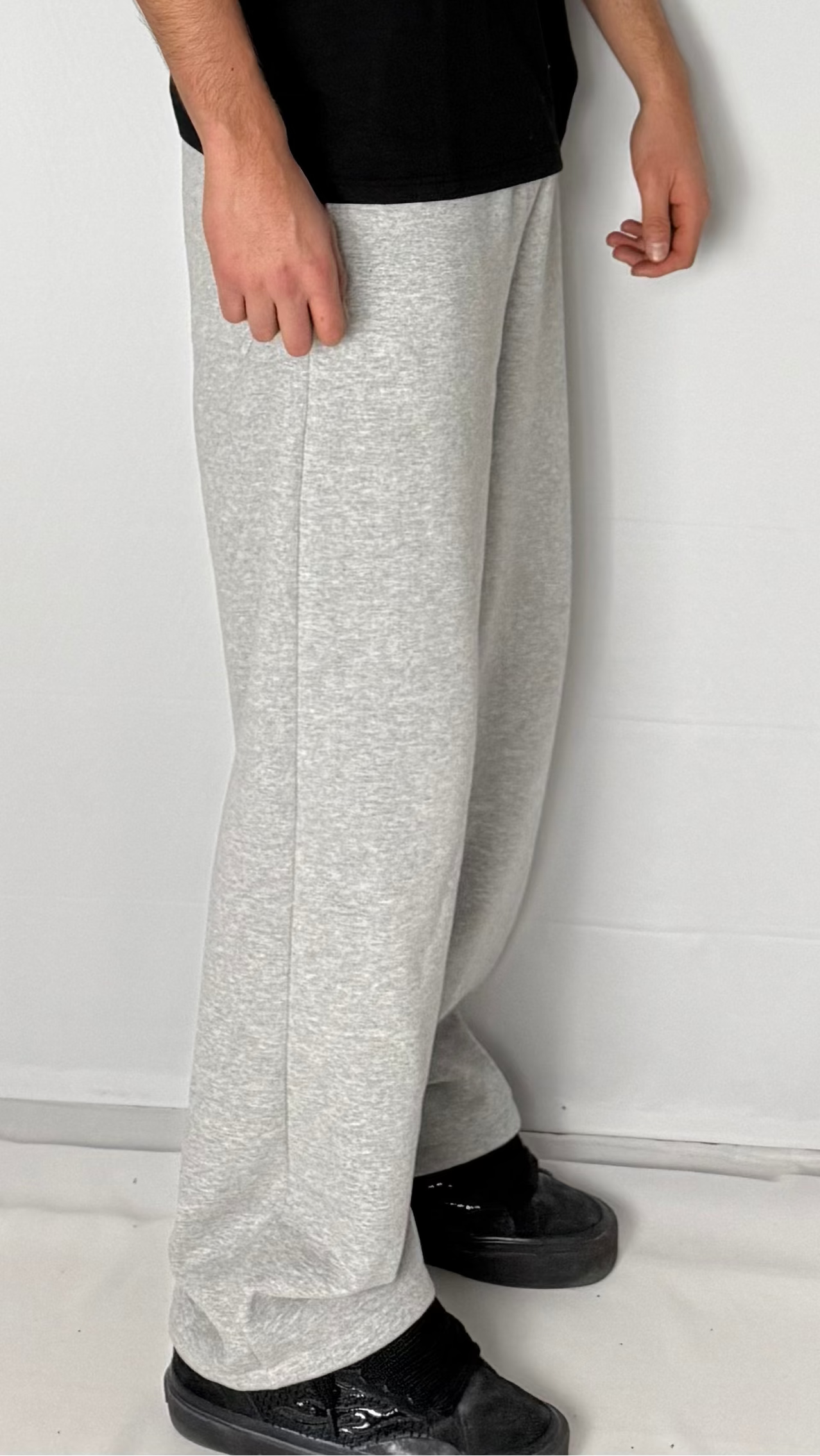 Jogger Baggy Gris melange